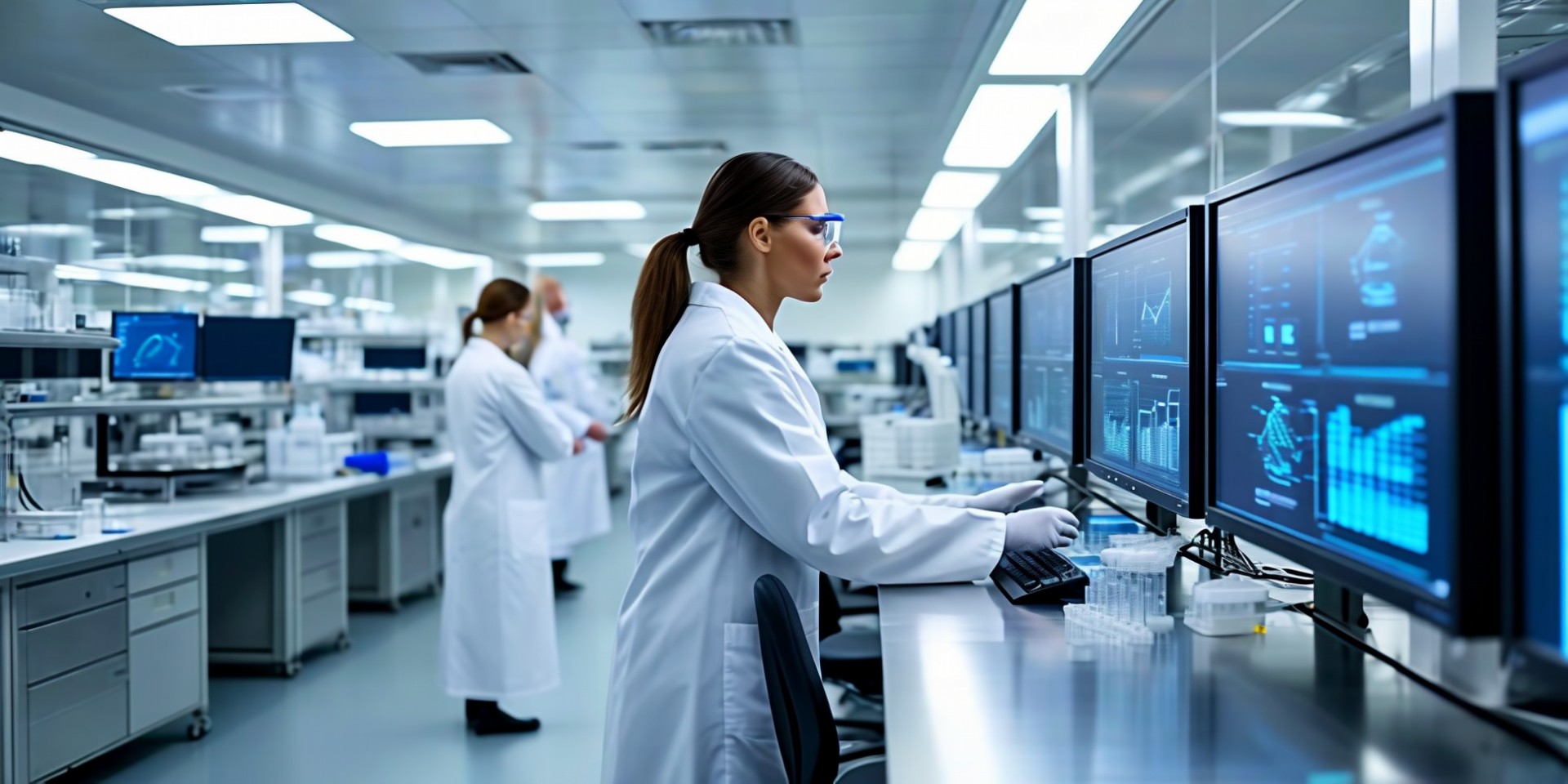 Genomics research laboratory